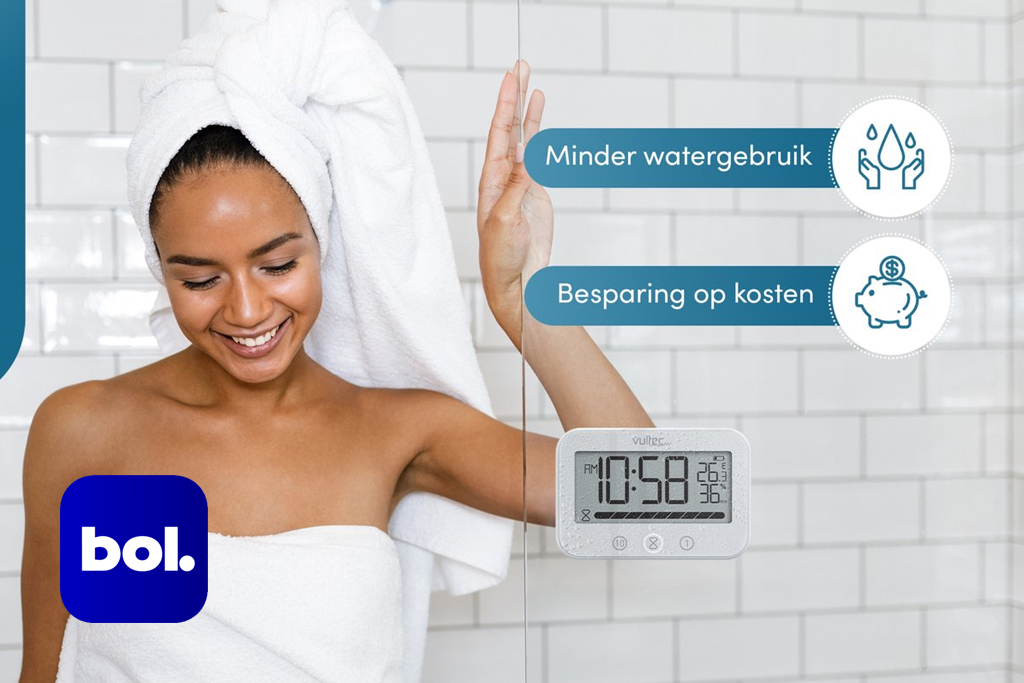 Douchetimer - Nu slechts €24,95